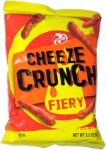 7 Select Cheeze Crunch Fiery