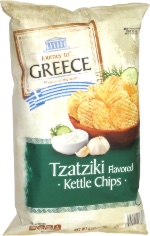 Journey to Greece Tzatziki Flavored Kettle Chips