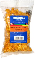 Argires Outrageously Cheezy Cheddarcorn