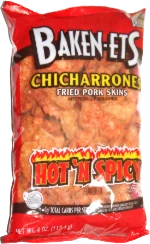 Baken-Ets Fried Pork Skins Hot'n Spicy