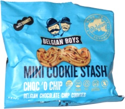 Belgian Boys Mini Cookie Stash Choc 'o Chip