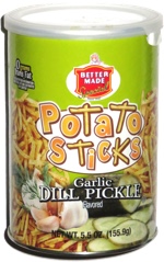 Better Made Potato Sticks Garlic Dill Pickle