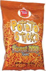Better Made Potato Sticks Sweet BBQ