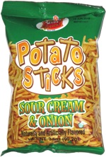 Better Made Potato Sticks Sour Cream & Onion