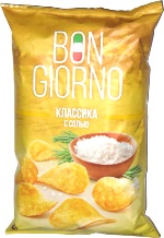 Bon Giorno Natural Potato Chips with Salt