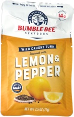 Bumble Bee Seafoods Wild Caught Tuna Lemon & Pepper