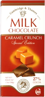 Cambridge & Thames Milk Chocolate Caramel Crunch Special Edition