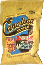 Carolina Kettle Cooked Potato Chips Southern Twang Salt & Balsamic Vinegar