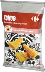 Konos Con sabor a Queso y Bacon