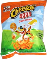 Cheetos Eggs Double Cheddar
