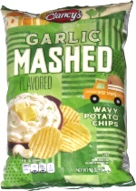 Clancy's Garlic Mashed Flavored Wavy Potato Chips