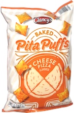 Clancy's Baked Pita Puffs Cheese Pizza Flavored