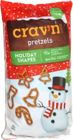 Crav'n Pretzels Holiday Shapes