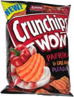 Crunchips Wow Paprika & Cream Pleasure