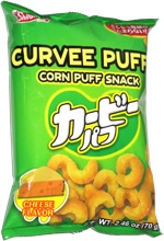 Curvee Puffs Cheese Flavor