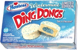 Hostess Wintermint Ding Dongs