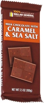 Dollar General Milk Chocolate with Caramel & Sea Salt