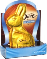 Dove Silky Smooth Solid Milk Chocolate Bunny