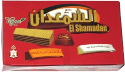 El Shamadan Wafer Biscuits Filled with Chocolate