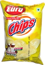 Euro Chips Classic Salted Potato Chips