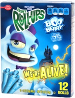 Fruit Roll Ups Fruit Flavored Snacks, Boo Berry 12 Ea