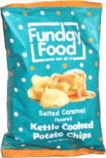 Funday Food Salted Caramel Kettle Cooked Potato Chips