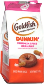 Goldfish Limited Edition Dunkin' Pumpkin Spice Grahams