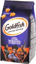 Goldfish Wakanda Forever