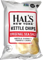 Hal's New York Kettle Chips Original Sea Salt