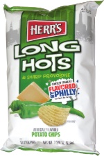 Herr's Long Hots & Sharp Provolone Potato Chips