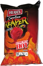 Herr's Carolina Reaper Scorchin' Hot Cheese Curls