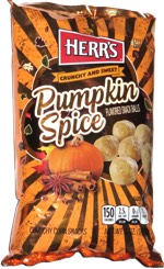 Herr's Pumpkin Spice Flavored Snack Balls