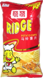 Honai Ridge Potato Chips Barbeque Flavor