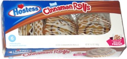 Hostess Iced Cinnamon Rolls