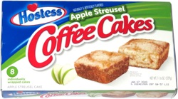 Hostess Apple Streusel Coffee Cakes
