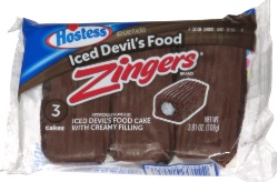 Hostess Iced Devil's Food Zingers