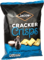 Jacob's Cracker Crisps Sea Salt & Balsamic Vinegar
