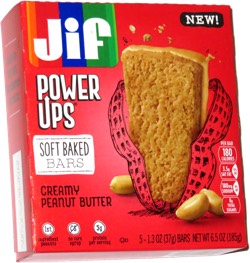 Jif Power Ups Creamy Peanut Butter Soft Baked Bars