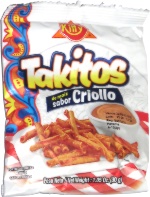 Kitty Takitos de maíz sabor Criollo
