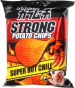 Karamucho Strong Potato Chips Super Hot Chili