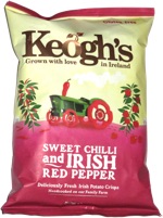 Keogh's Sweet Chilli and Irish Red Pepper Deliciously Fresh Irish Potato Chips