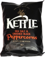 Kettle Chips Sea Salt & Crushed Black Peppercorns