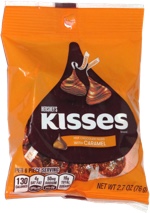 Hershey's Kisses with Caramel