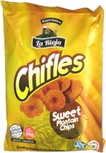 La Rioja Chifles Sweet Plantain Chips