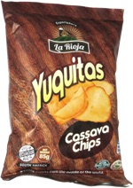 La Rioja Yuquitas Cassava Chips with Sea Salt