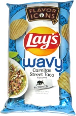 Lay's Flavor Icons Wavy Carnitas Street Taco