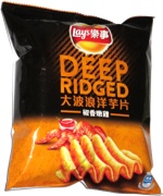 Lay's Deep Ridged Tender Chicken with Pepper