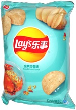 Lay's Fried Crab Flavor
