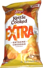 Lay's Kettle Cooked Extra Extreme Cheddar