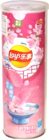 Lay's Stax Cherry Blossom Rice Wine